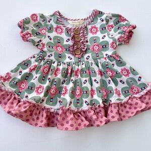 Matilda Jane Life Is A Beach Top Girls Happy and Free Shirt Size 2